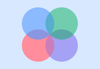 4 Circle Venn Diagram