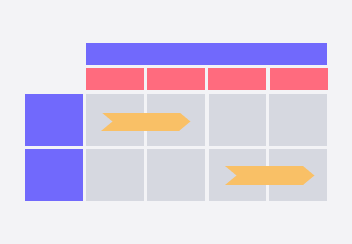 ガントチャート（週ごと）