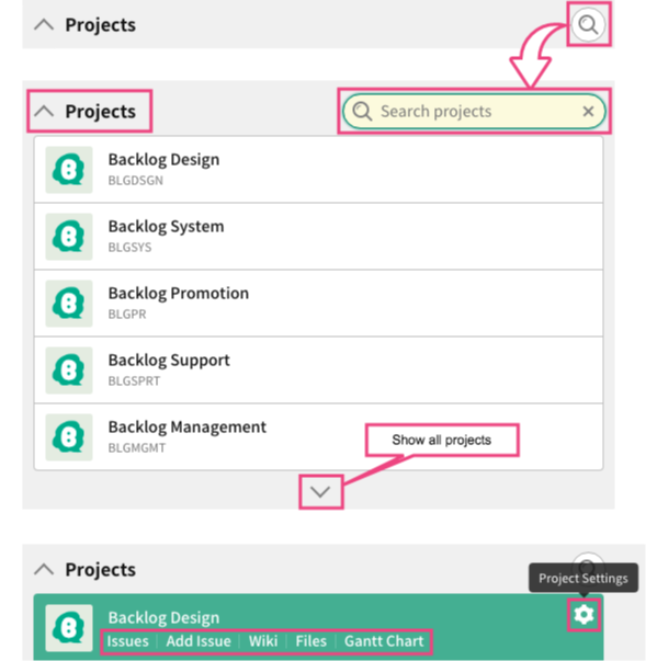 Projects | Backlog