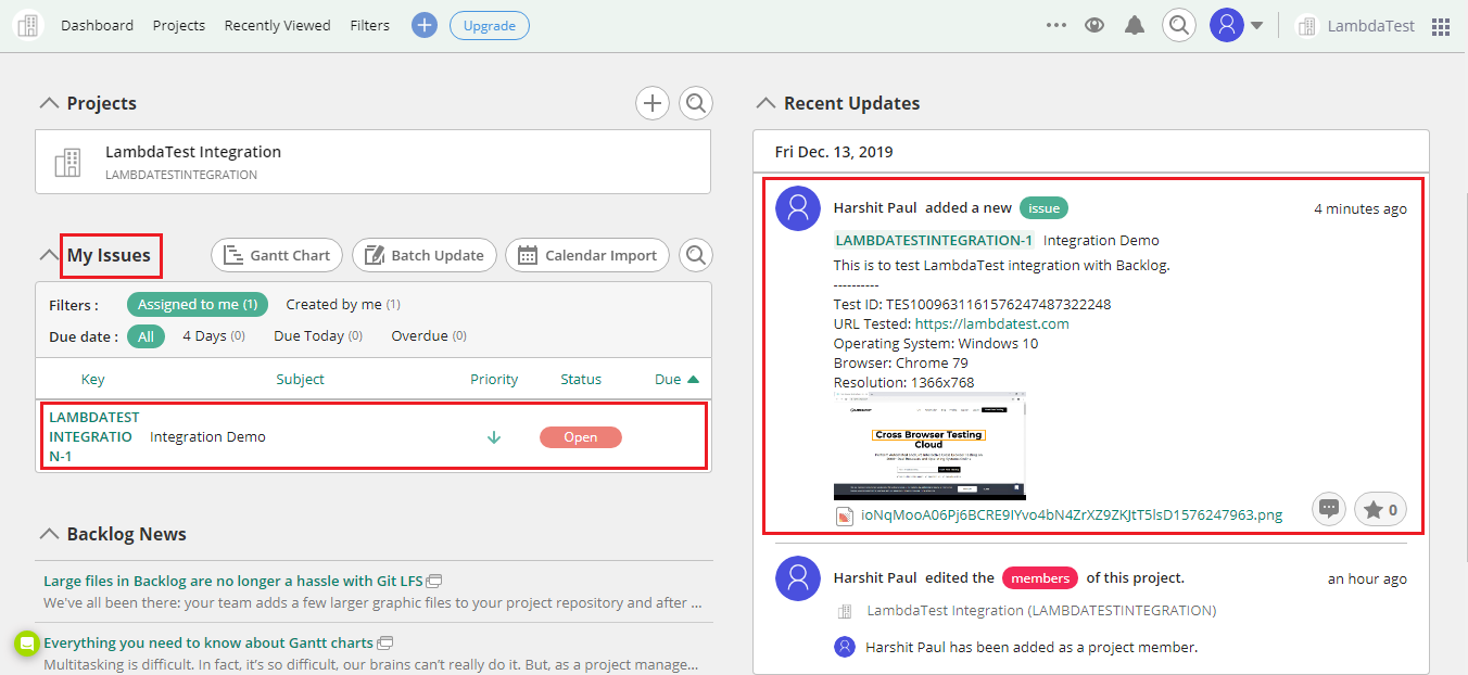 Integrate With LambdaTest – FAQs & Technical Support | Nulab