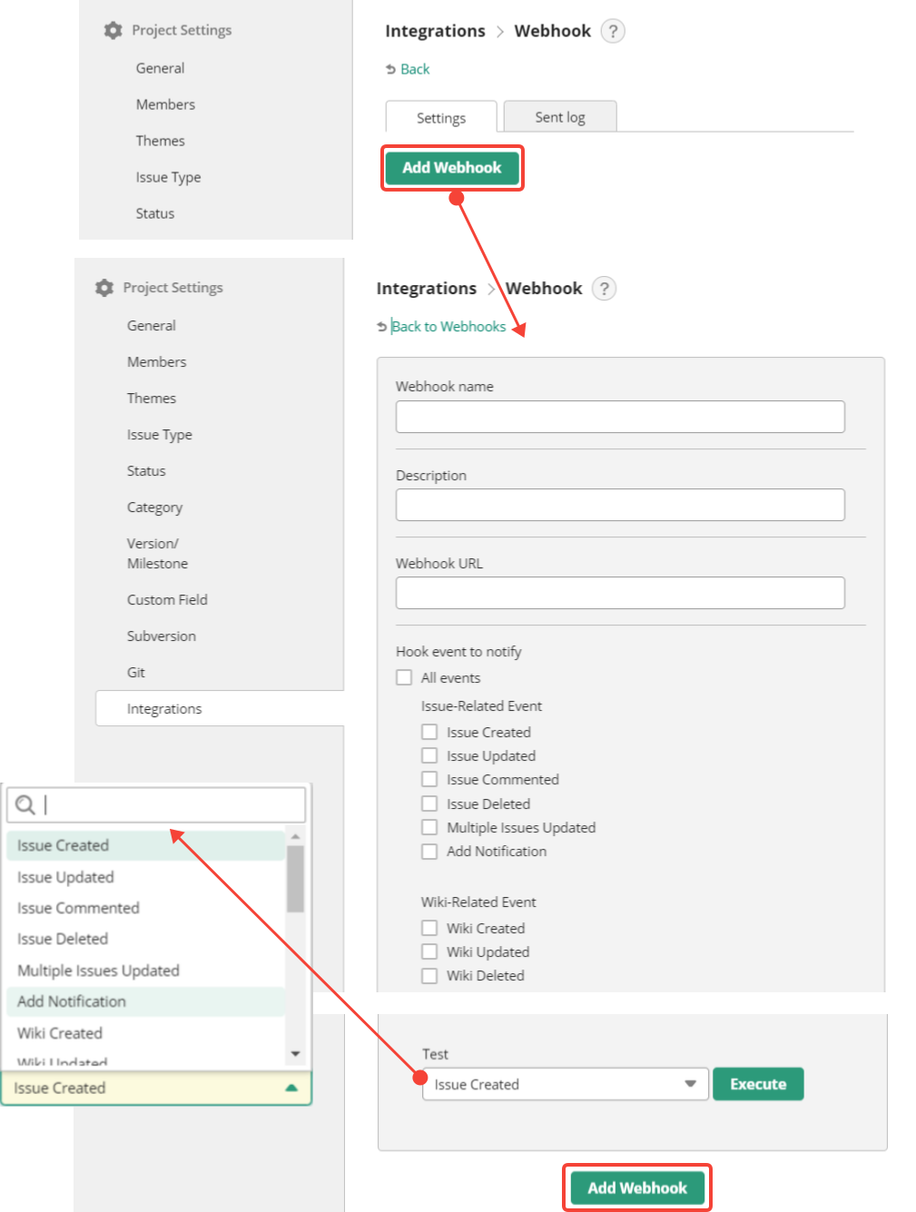 For webhook, how can i add another value in fields? - Scripting