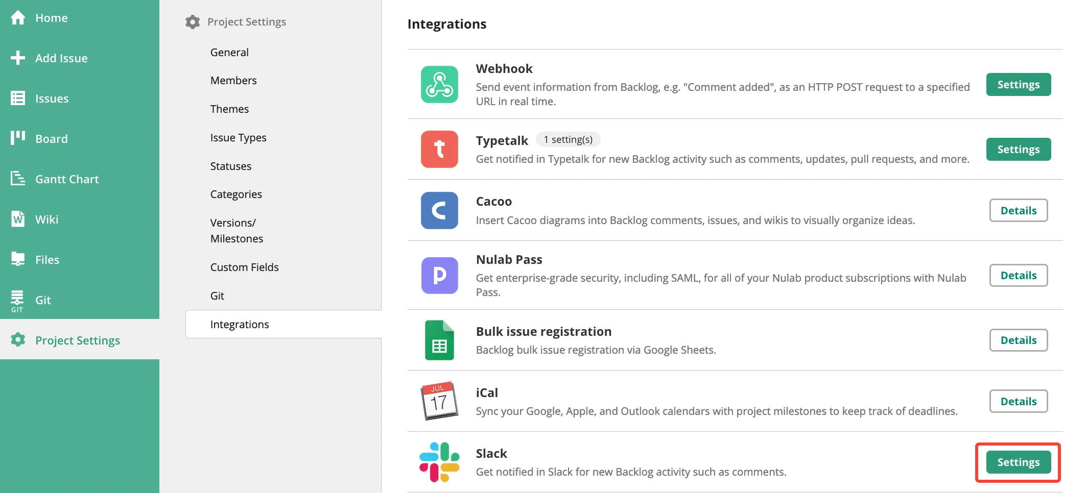 slack status page