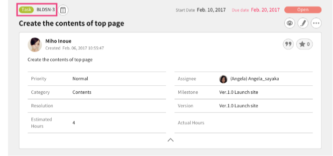 Issue Type | Backlog