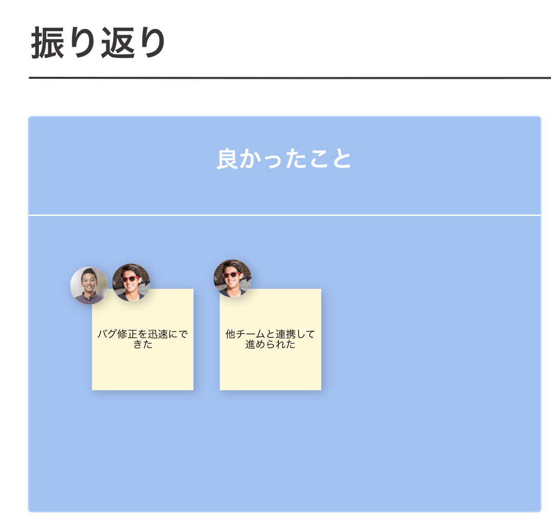 アバターステッカーの活用例