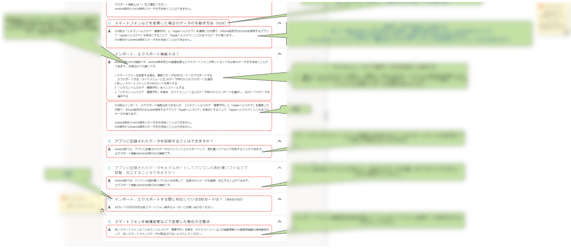 Cacoo活用例：シチズン時計　Webページの文言確認
