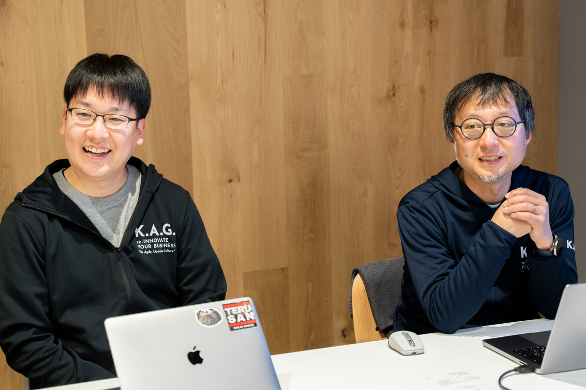 KDDIアジャイル開発センター 須田氏、高橋氏