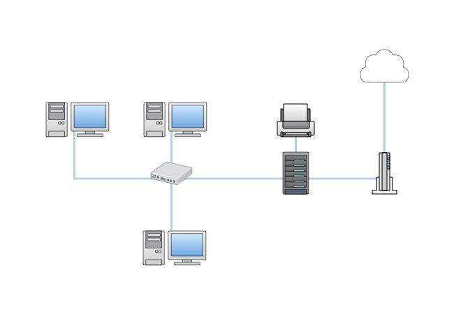 [DIAGRAM] Simple Network Diagram Examples - MYDIAGRAM.ONLINE