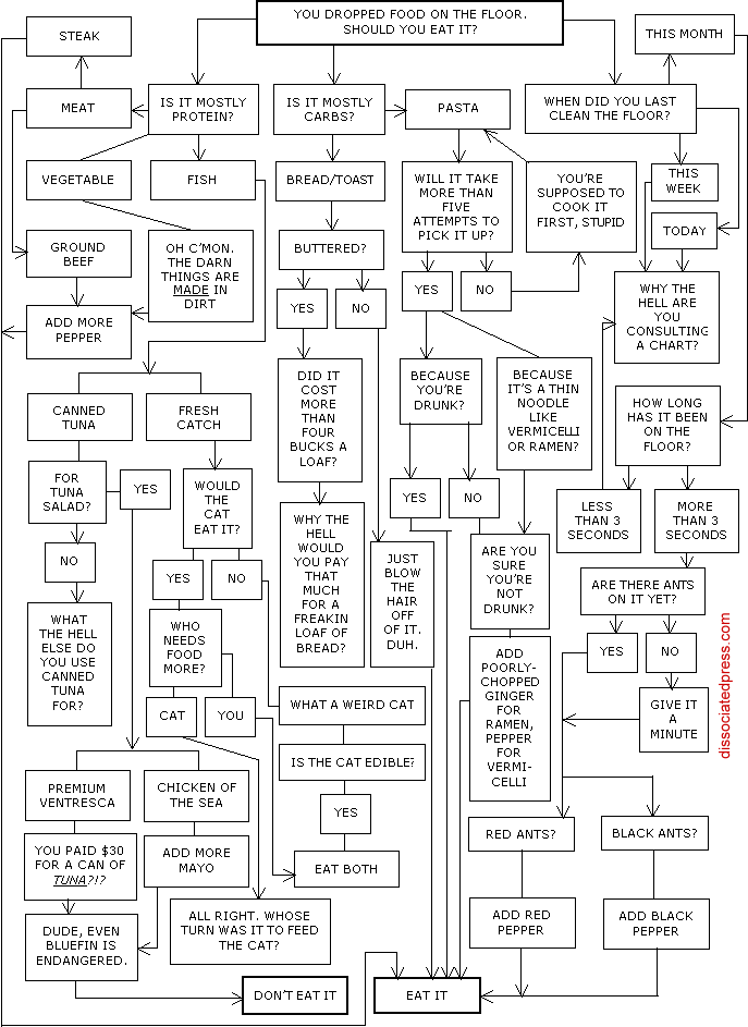 10 - Are you sure you can eat it flowchart