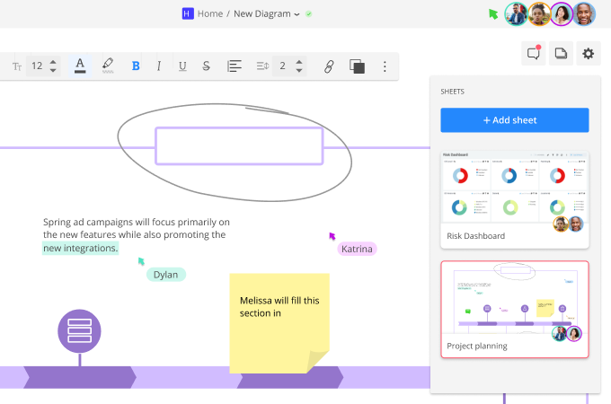 Cacoo’s editor is cleaner and more powerful than ever