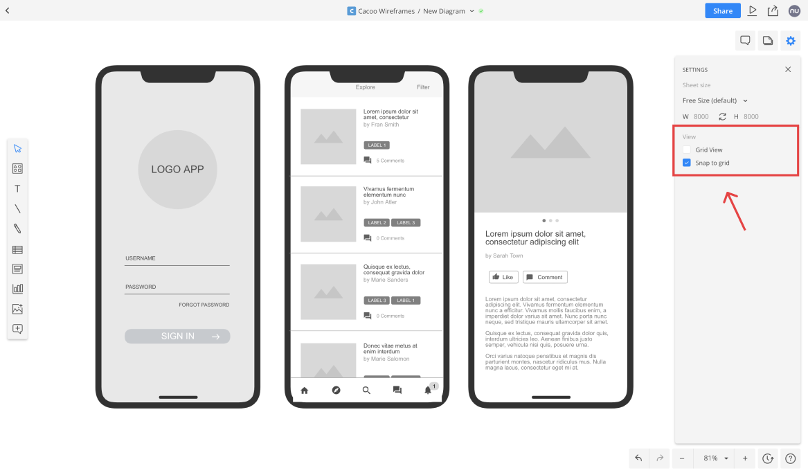Download Your Guide To Creating A Website Wireframe Cacoo