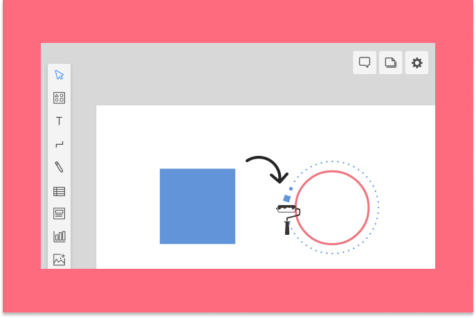 Styling your diagrams is easy with Copy Style