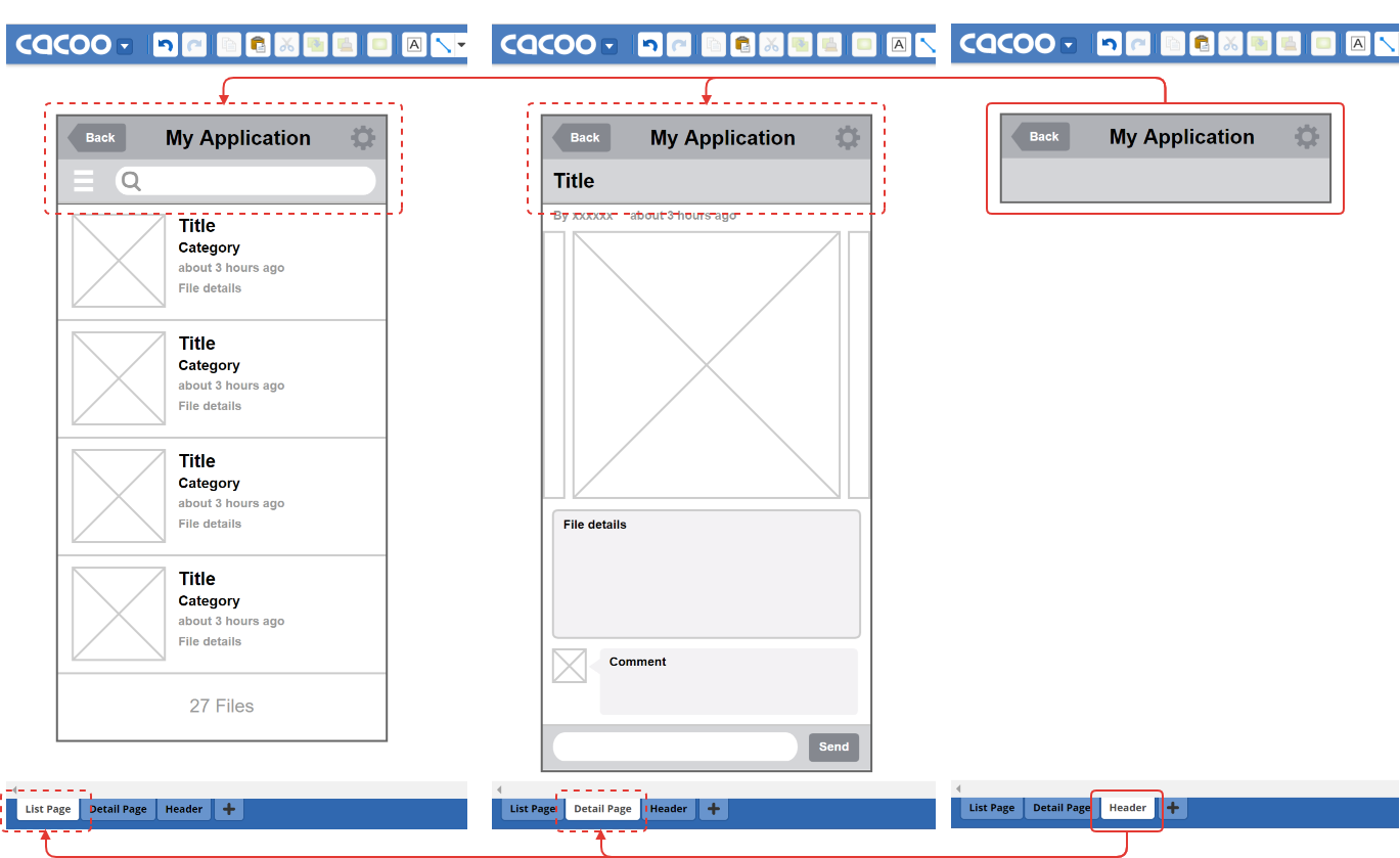 簡単 アプリやサイトのプロトタイプデザインをcacooでつくる方法 Cacooブログ