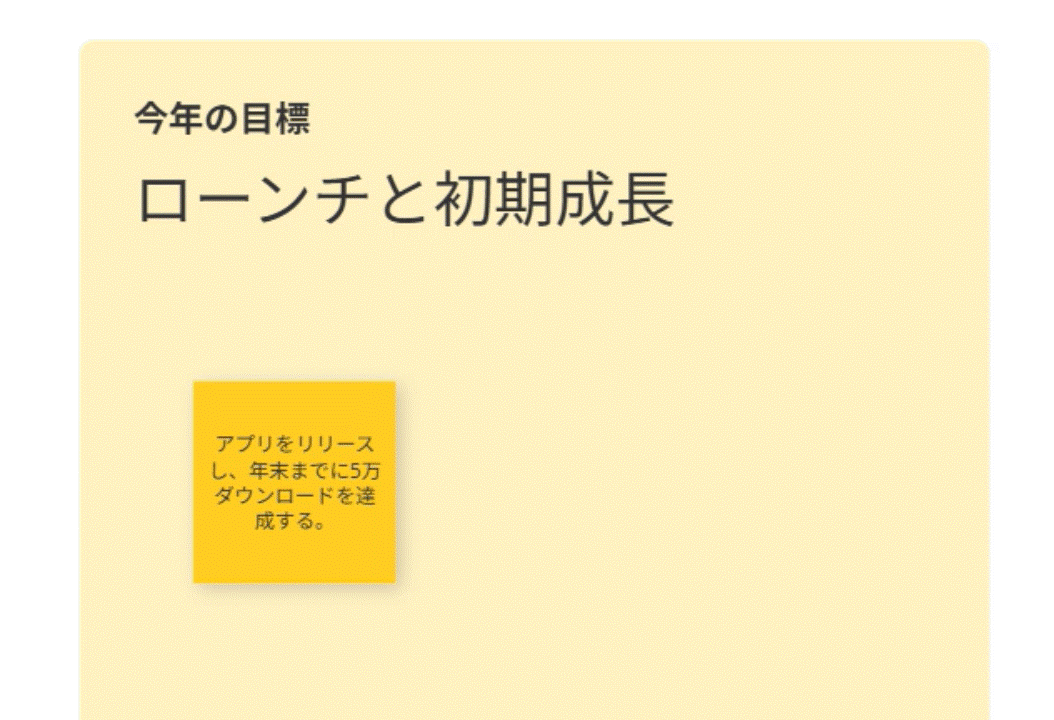 コメントが図形や付箋にひも付けられるようになりました